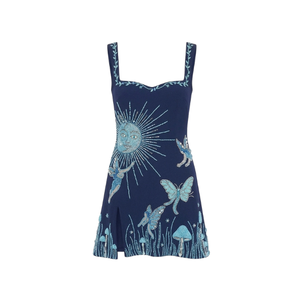 Vestido de Playa de Diseño Nuevo en Oferta, Traje de Baño, Mini Vestido, Vestido Largo Recto 100% Algodón sin Mangas, Vestido para Mujer - Product Image 4