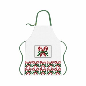 Christmas Beautiful Printed Design <b>Apron</b> 100% OEM Eco Friendly <b>Kitchen</b> <b>Apron</b> for Cooking at Factory Price. - Product Image 2