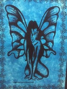 Indien fait à la main Floral Mandala Design mur Art affiche maison Textile tapisserie pour salon tenture murale tissé décoratif cintre - Product Image 2