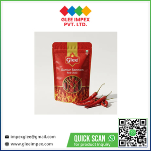 Glee Impex Chiles Rojos Secos Guntur Teja Sannam con Tallo, Chiles Enteros Secados al Sol de Primera Calidad, 50g, Color y Aroma Intensos, 100% Naturales - Product Image 6