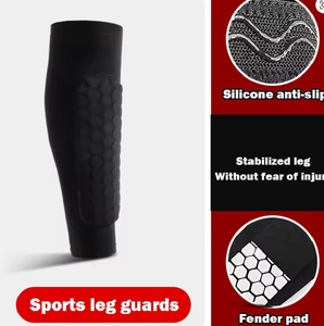 Grande protection antichoc en nid d'abeille antidérapante pour les jambes, manchon de protection respirant, rembourrage anti-collision, unisexe, toutes saisons, léger - Product Image 5