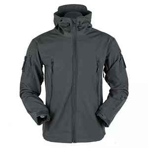 Veste de ski softshell légère et imperméable pour homme, pour activités de plein air - pêche, chasse, camping, escalade, grandes tailles - Product Image 6