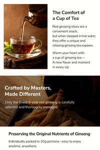 Rebanadas de raíz de Panax ginseng coreano, agente granulado antioxidante natural de raíces de hierbas maduras - Product Image 4