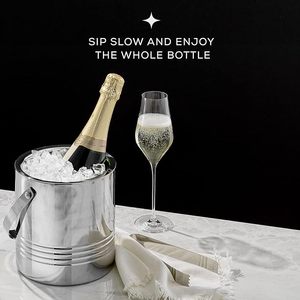 Cubetera Redonda de Acero Inoxidable, Diseño Elegante, Resistente al Óxido, Enfriador de Bebidas para Fiestas, Bar de Cócteles y Eventos, Alta Venta - Product Image 1