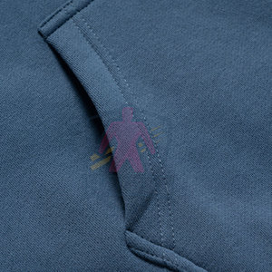 เสื้อฮู้ดผู้ชายแบบสั่งทำพิเศษสำหรับฤดูหนาว ผ้าฟลีซคุณภาพสูง ลายเรียบ ปรับแต่งได้ - Product Image 6