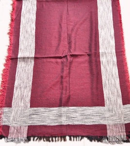 Bufanda de algodón modal con diseño jacquard, bufanda larga de invierno tejida, bufanda tradicional - Product Image 5