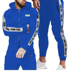 ชุดวอร์มสำหรับผู้ชายชุดเสื้อแบบมีฮู้ดของผู้ชายชุดวิ่งแบบสั่งตัดตามแบบหรูหราน้ำหนักชุดใส่ได้ทั้งผู้ชายและผู้ชาย - Product Image 2