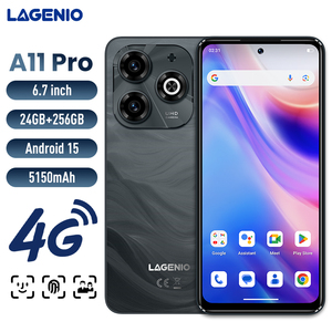 Smartphone LAGENIO A11 Pro 8+256GB 5150mAh Cámara Principal de 50MP Android 15.0 Desbloqueo Facial y por Huella Dactilar Ahorro de Energía Mejorado - Product Image 1