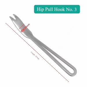 Retractor manual veterinario ortopédico para articulación de cadera, gancho quirúrgico de cadera Clase I (acero inoxidable) - Product Image 4
