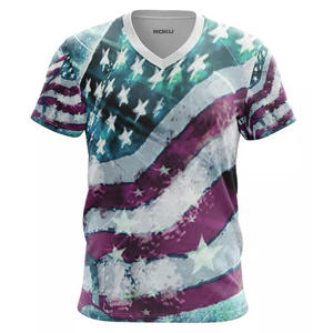 Camisetas Personalizadas para Hombre, 100% Algodón, Impresión por Serigrafía y Sublimación, Uniformes de Equipo, Cuello Redondo, Manga Corta, Corte Regular - Product Image 3