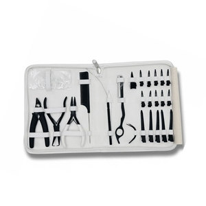 Heavy Duty Hair Extension Plier <b>Kit</b> for Micro Ring <b>Bead</b> Application Removal and Styling Tool Set - Product Image 1