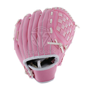 High Performance Baseball <b>Gloves</b> Genuine Leather <b>With</b> Deep Pocket Strong <b>Grip</b> For Catching Throwing Training And Match Play - Product Image 4
