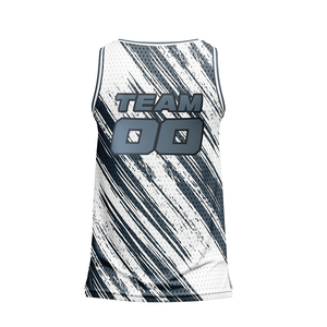 Camiseta de Baloncesto Personalizada con Nombre y Número del Equipo, Camiseta Deportiva sin Mangas para Hombre, Sublimada, Transpirable - Product Image 3