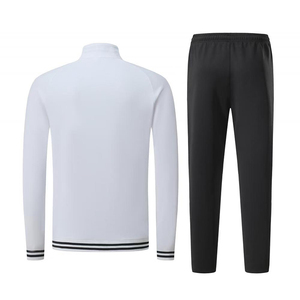 Chándales Rojos al por Mayor de Fábrica, Chaqueta Deportiva y Pantalones de Alta Calidad con Cremallera Completa, Chaqueta de Fútbol para Hombre - Product Image 6