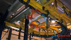 Transportador Aéreo I-Beam X-348 de Velocidad Ajustable, Material de Acero Suave, Nuevo Diseño Semiautomático Personalizado - Product Image 6