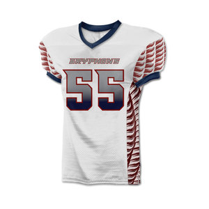 ชุดยูนิฟอร์มอเมริกันฟุตบอลสำหรับเยาวชน ผ้าทวิลล์สีสันสดใส ชุดอเมริกันฟุตบอลคุณภาพสูง ชุดยูนิฟอร์มอเมริกันฟุตบอลแบบสั่งทำ - Product Image 2