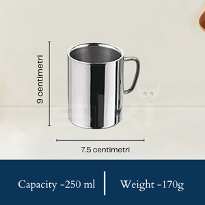 Mug de voyage en acier inoxydable de qualité supérieure, tasse à eau et à thé, sans BPA, gobelets en métal pour jus, boissons glacées et thé chaud - Product Image 3