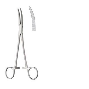 Pinzas de Histerectomía RSI, Atraumáticas, Ligeramente Curvadas, Instrumento Quirúrgico Ginecológico de Acero Inoxidable, Precisión Manual, Certificación CE - Product Image 2