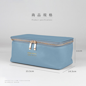 กระเป๋าคลิปทรงกล่องสไตล์ผู้หญิง วัสดุ PU ปิดด้วยซิปอเนกประสงค์ - Product Image 6