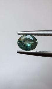 Piedra Preciosa Suelta de Alejandrita, Corte Ovalado, Verde Azulado, Facetada, Certificada por IGI, 0.51 Ct, 4.40x5.40 mm, Gema Natural Rara de Colección - Product Image 1