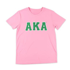 Camiseta Deportiva AKA Glitter Dri Fit para Mujer, Rosa Verde, Absorbe la Humedad, Cuello Redondo, Rendimiento Atlético, Uso Casual - Product Image 1