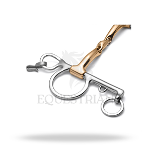 Mors à lozenge Pelham pour cheval, équipement d'équitation - Product Image 4