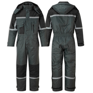 Men's Comfortable Flame Retardant Workwear Hi Vis Antistatic <b>Overall</b> Working Uniform Wholesale Low Price Safety Coverall Safety - Product Image 1