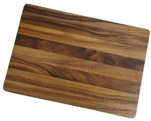 Planche à découper en bois naturel - Non toxique, facile à nettoyer, passe au lave-vaisselle - Product Image 4