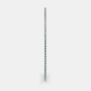 Customized Round Shape Lab Grown Diamond Tennis <b>Bracelet</b> Bezel Setting 18K White Gold Diamond <b>Bracelet</b> for Both Men and Women - Product Image 5