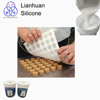 Silicone liquide sans bulles, non toxique, de qualité alimentaire, pour le moulage, caoutchouc liquide alimentaire pour moules en silicone