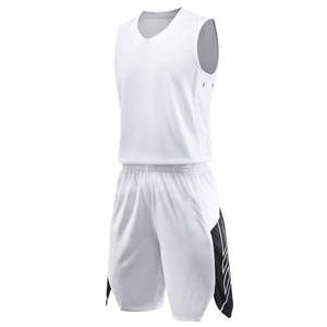 Ensemble Maillot et Short de Basketball Personnalisable Unisexe pour Adulte – Sans Manches, Respirant, en Polyester, pour Équipe – Performance Estivale en Maille Sportive - Product Image 1