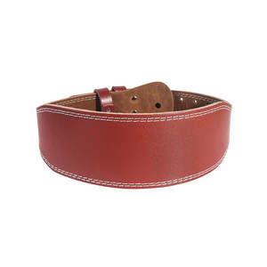 Cinturón de Levantamiento de Pesas de Cuero Vacuno Premium para Entrenamiento Intenso en el Gimnasio - Product Image 5