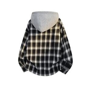 <b>Vintage</b> Men's Formal Hoodie <b>Sweatshirt</b> Set Trendy Woven Camouflage Thermal Loose Fit Outerwear Winter 100% Cotton - Product Image 1