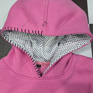 Sudadera con Capucha Personalizada con Puntada Decorativa, Sudadera con Bordado de Puntos, Sudadera Extra Grande de Algodón, Fabricante OEM - Product Image 4