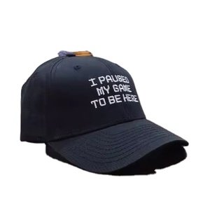 Gorra de Béisbol de 5 Paneles con Visera Sandwich, de Algodón Original de Alta Calidad, con Logotipo Bordado Personalizado para Hombre - Product Image 4