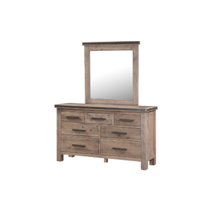 Commode minimaliste en acier inoxydable et bois d'acacia, fournisseur Vietnamien, collection ATLAS, 7 tiroirs - Product Image 3