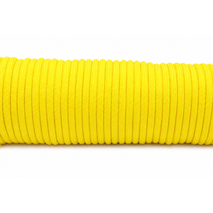 Cuerda de Paracord Amarilla de 4 mm, Tipo 550, Cordón de Nailon Utilitario para Camping, Supervivencia, Manualidades y Bricolaje - Product Image 2