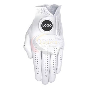 Guantes de Golf de Piel de Oveja para Hombre, Antideslizantes, Deportivos, con Dedos Separados, para Mano Izquierda, Logotipo Personalizable, Material de Cuero - Product Image 5