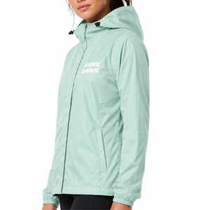 <b>Women</b> Hooded Windbreaker <b>Jacket</b> Premium <b>Waterproof</b> <b>Lightweight</b> Windproof Comfortable Durable Smooth Front <b>For</b> Windbreaker <b>Jacket</b> - Product Image 3