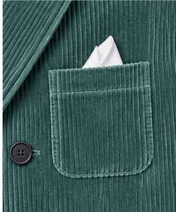 เสื้อโค้ทยาวสีเทาเขียวขี้ม้าสำหรับผู้หญิง แขนยาว ติดกระดุม - Product Image 5