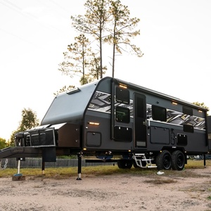 Remolque de Viaje de Aluminio 4x4 con Capacidad de Carga de 1000 kg, con Cocina y Espacio para Dormir, para Viajes Todoterreno - Product Image 2