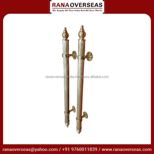 Manija de puerta de latón de alta calidad Solución de hardware duradera y elegante para puertas interiores y exteriores en hogares y oficinas - Product Image 3