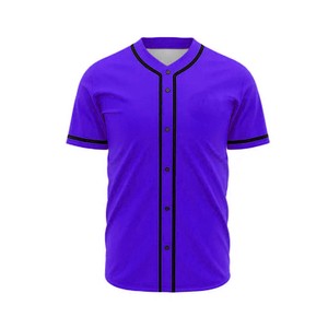 Mens 6 Button Baseball Jersey Sport <b>Game</b> Shirt Front Closure Stadium Wear Athletic Team Street Style Top - Product Image 1