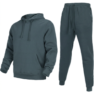 Conjunto Deportivo Informal para Hombre, Sudadera con Capucha y Pantalones Deportivos Cómodos, Ropa Deportiva, Traje de Jogging con Capucha para Hombre - Product Image 1