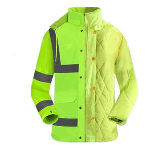 Chaqueta de Seguridad de Alta Visibilidad 2026, Chaqueta de Seguridad para la Construcción, Ropa Reflectante Cómoda, Servicio OEM con Logotipo Personalizado - Product Image 5