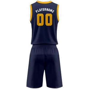 Uniformes y Camisetas de Baloncesto Sublimadas Personalizadas de Alta Calidad - Ropa de Entrenamiento Transpirable de Manga Corta para Verano - Product Image 2