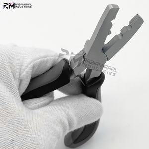 Pinza de Acero Inoxidable Plateada de la Mejor Calidad RMI, Modelo RMI-AS-P-0025, para Extensiones de Cabello - Product Image 5