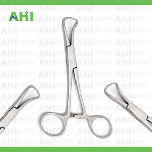 Pinza para Toallas Manual de Acero AHI Backhaus, Tamaño Personalizado, Duradera, para Uso Quirúrgico General, Certificación CE, Reutilizable, Hecha en Pakistán - Product Image 5