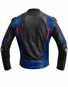 เสื้อแจ็คเก็ตมอเตอร์ไซค์สีดำระดับพรีเมียมสำหรับผู้ชายไซส์ใหญ่ ระบายอากาศได้ดี แห้งเร็ว - Product Image 1