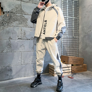 Conjunto Deportivo Oversize para Hombre, Sudadera con Capucha y Pantalones Deportivos, Ropa de Moda - Product Image 1